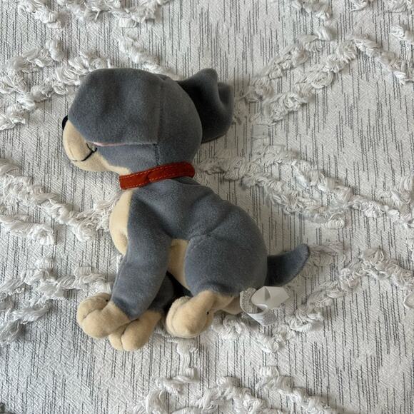 Disney Store Vintage Tramp 7” Mini Bean Bag Plush - Picture 5 of 6